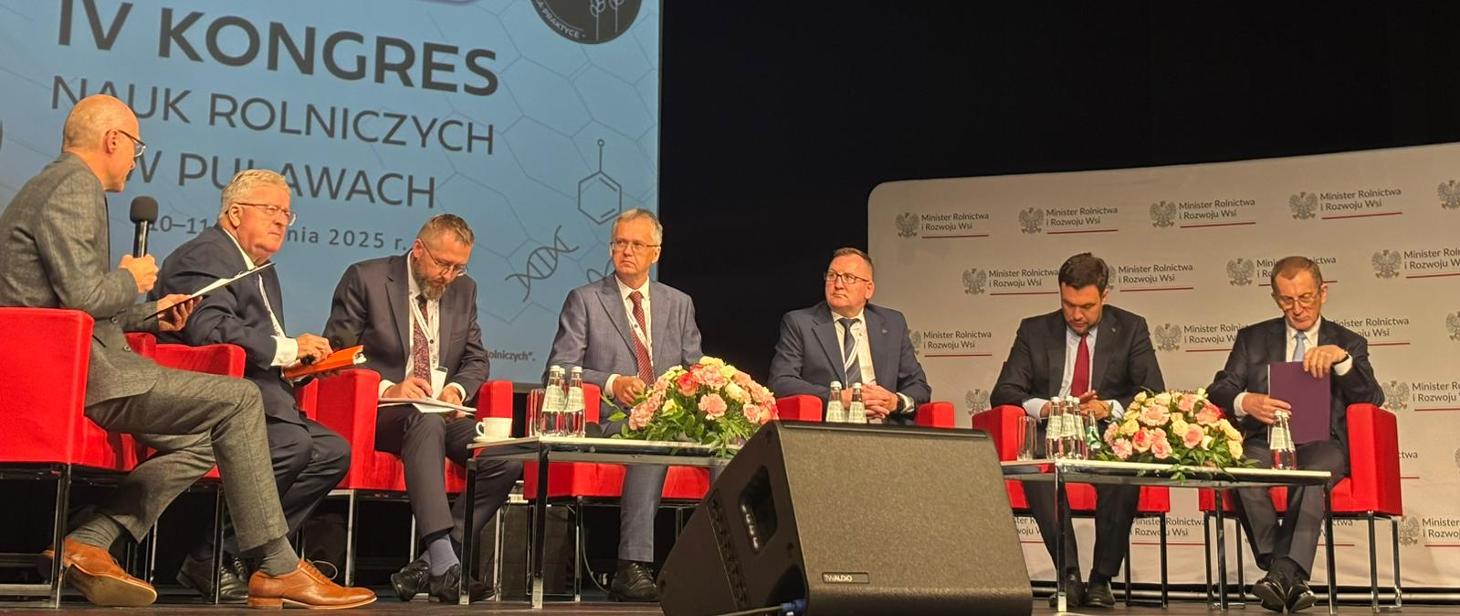 Panel dyskusyjny podczas IV Kongresu Nauk Rolniczych w Puławach