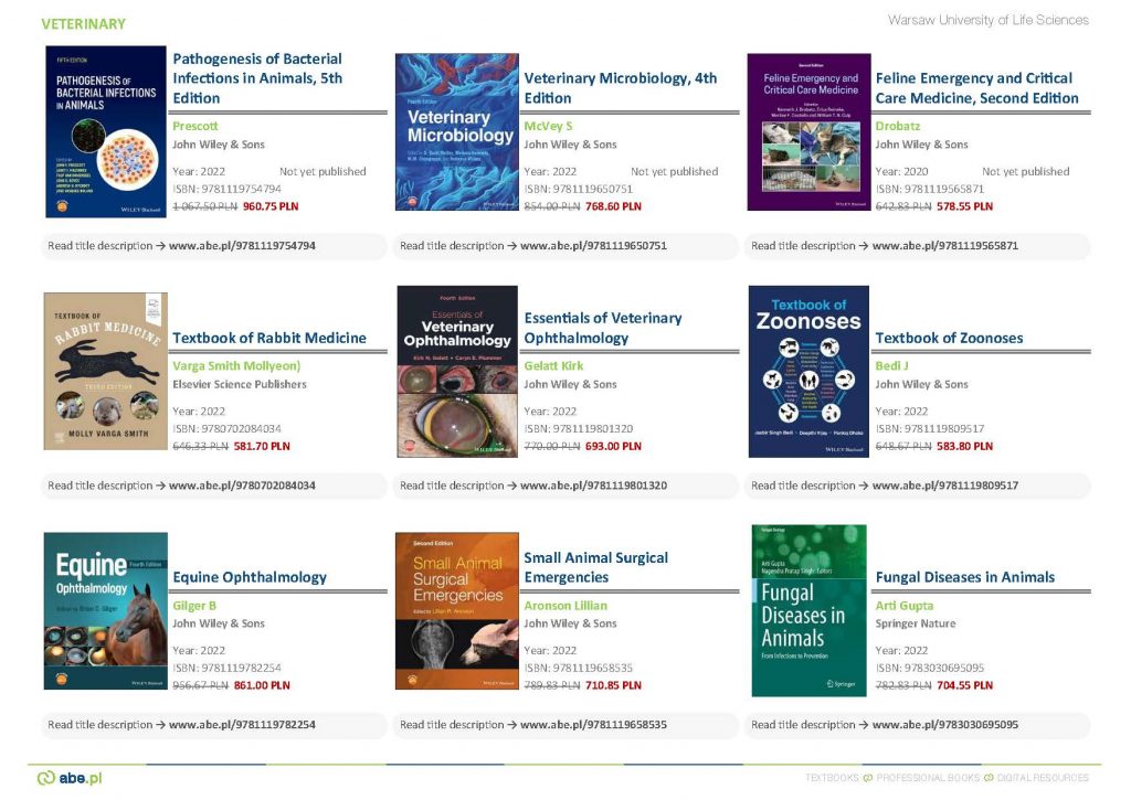 ONLINE EXHIBITION Veterinary Books and Textbooks