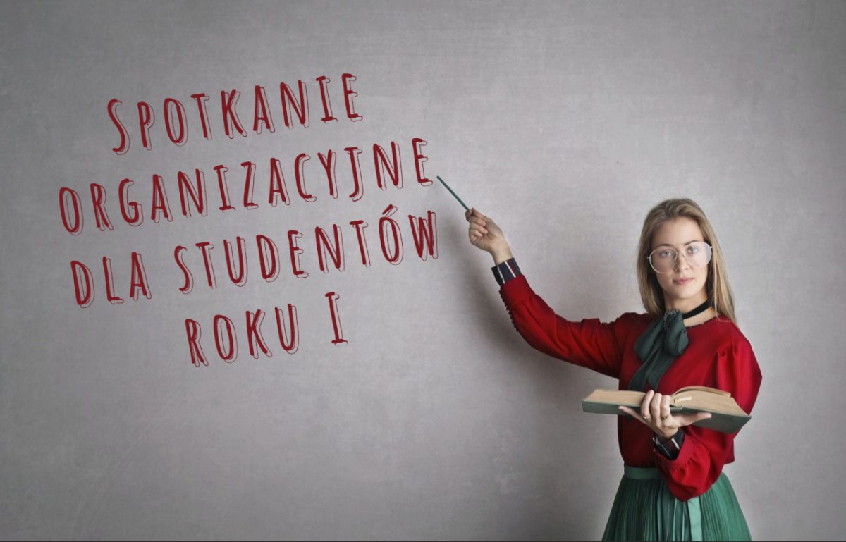 Spotkanie dla studentów roku I